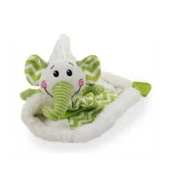 Juguete Y Cama Blanky Elephant Para Cachorros