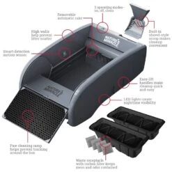 Bandeja Sanitaria Autolimpiante "Single-Cat" Para Gatos -Mascotas Productos Tienda bandeja sanitaria autolimpiante 05