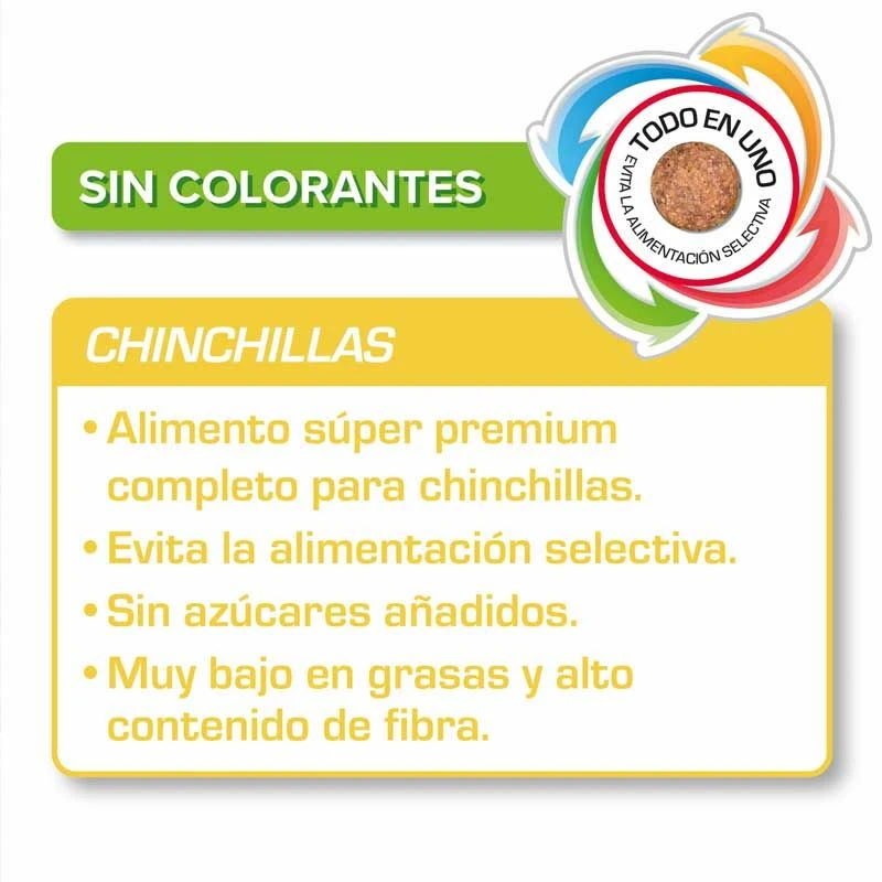 Beaphar Care+ Alimento Chinchillas 1,5 Kg 5 Beaphar Care+ Alimento Chinchillas 1,5 Kg - Imagen 3