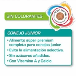 Beaphar Care+ Alimento Conejo Junior 1,5 Kg -Mascotas Productos Tienda beaphar care conejo junior 3