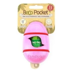 Dispensador "Beco Pocket" De Bamboo -Mascotas Productos Tienda beco pocket rosado 2