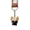 Llavero Bulldog Francés Cafe Y Negro