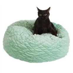 Cama "Dumpling" Jackson Galaxy 15 Cama "Dumpling" Jackson Galaxy -Mascotas Productos Tienda cama dumpling verde 02