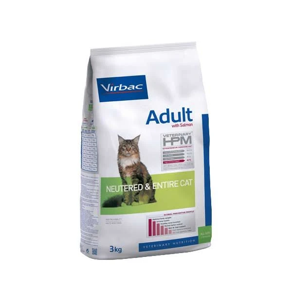 Neutered Gato Adulto De Salmon Virbac HPM 3 Neutered Gato Adulto De Salmon Virbac HPM