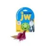 Cataction Pelota Con Plumas Y Campana JW -Mascotas Productos Tienda cataction ball 1