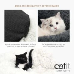 Cama Fluffy Catit 12 Cama Fluffy Catit -Mascotas Productos Tienda catit fuffly 4