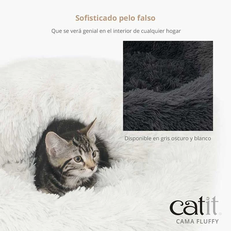 Cama Fluffy Catit 7 Cama Fluffy Catit - Imagen 5