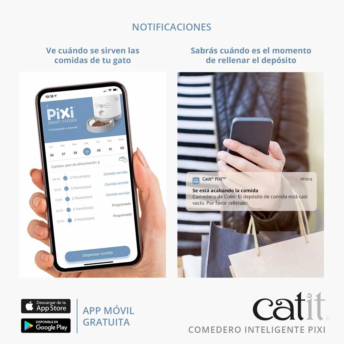 Comedero Smart Pixi Catit 6 Comedero Smart Pixi Catit - Imagen 4