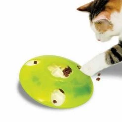 Dispensador De Premios Treat Spinner Para Gatos