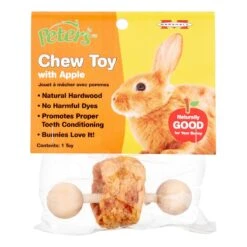 Juguete Masticable Con Manzana "Peters" -Mascotas Productos Tienda chew toy apple 2