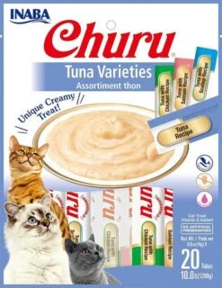 Snack Churu Pack Tubos Variedades De Atún Para Gatos
