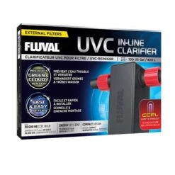 Clarificador UVC In-Line Para Filtros Externos Fluval