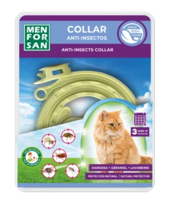 Collar Anti Insectos, Pulgas Y Garrapatas Para Gatos
