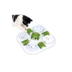 Comedero Interactivo Play Treat Puzzle Para Gatos -Mascotas Productos Tienda comedero playit 3
