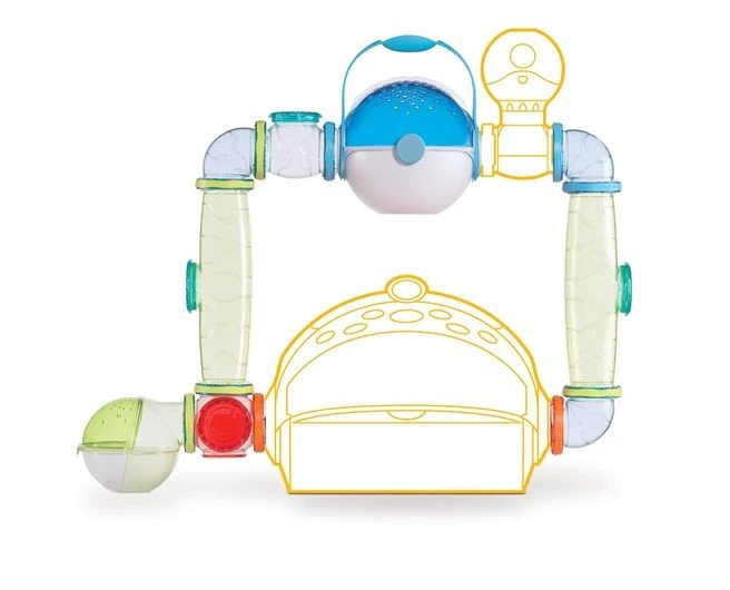 Conectores Habitrail Ovo Expansión 3 Conectores Habitrail Ovo Expansión