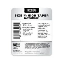 Cuchilla Desmontable Andis Ultraedge Tamaño 5/8 HT -Mascotas Productos Tienda cuchilla andis 5 8 ht 03