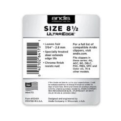 Cuchilla Desmontable Andis Ultraedge Tamaño 8 ½ -Mascotas Productos Tienda cuchilla andis 8 1 2 03