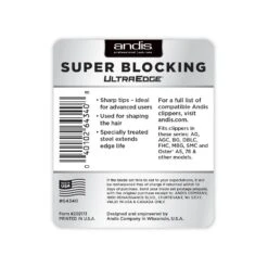 Cuchilla Desmontable Andis UltraEdge "Super Blocking" -Mascotas Productos Tienda cuchilla ultraedge superblocking andis 03