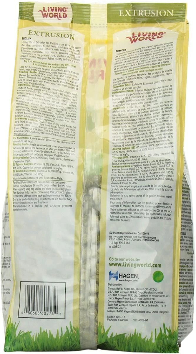 Alimento Extruido Para Conejos LW 6 Alimento Extruido Para Conejos LW - Imagen 4