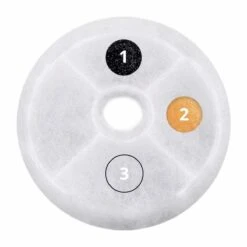 Filtros De Repuesto "Bebedero Estilo Fuente Floral" -Mascotas Productos Tienda filtro floral 2 3