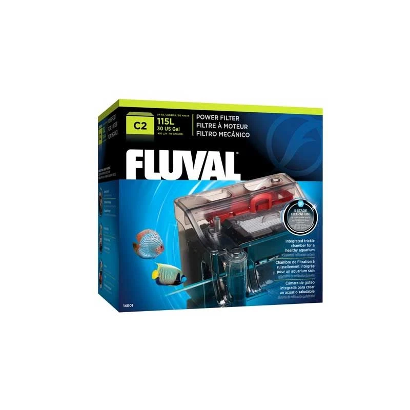 Filtro Mecánico Fluval C2 Para Acuarios 3 Filtro Mecánico Fluval C2 Para Acuarios