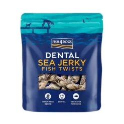 Fish4Dogs Dental Sea Jerky Fish Twists 100 Gr