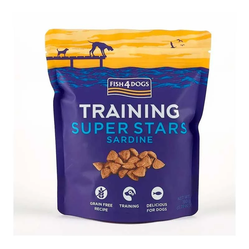 Fish4Dogs Training Superstars Sardine 150 Gr 3 Fish4Dogs Training Superstars Sardine 150 Gr