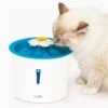 Bebedero Estilo Fuente Floral LED Para Gatos -Mascotas Productos Tienda fuente floral led 01
