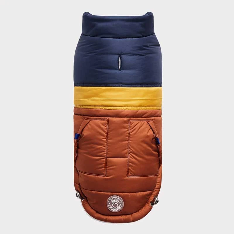 Chaqueta Retro Puffer Avellana 3 Chaqueta Retro Puffer Avellana