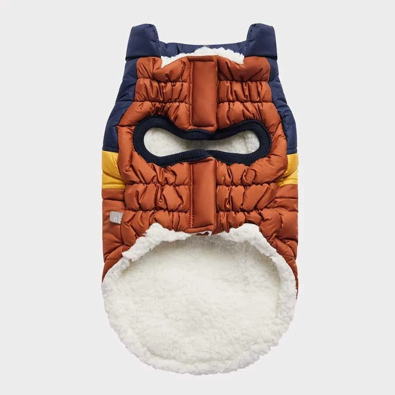 Chaqueta Retro Puffer Avellana 5 Chaqueta Retro Puffer Avellana - Imagen 3