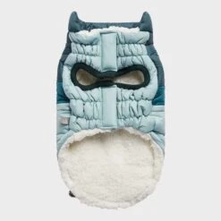 Chaqueta Retro Puffer Celeste 8 Chaqueta Retro Puffer Celeste -Mascotas Productos Tienda gfpet parka celeste 3