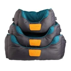 Cama Cuadrada Gigwi -Mascotas Productos Tienda gigwi gris 3