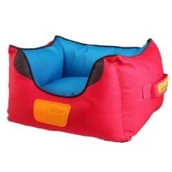 Cama Cuadrada Gigwi -Mascotas Productos Tienda gigwi rosado 2