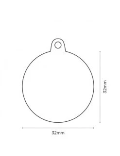 Placa Charms "My Family" I Love You -Mascotas Productos Tienda id tag big circle billiards 2 6