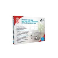Jaula Metálica Con Dos Puertas