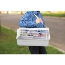 Jaula Transporte Con Correa Para Pequeños Animales -Mascotas Productos Tienda jaula transporte 3