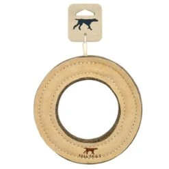 Juguete Anillo De Cuero Natural Tall Tails -Mascotas Productos Tienda juguete anillo cuero tall tails 02