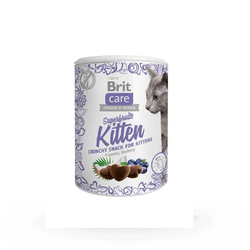 Brit Care Cat Snack Superfruits Para Gatitos 100 Gr 3 Brit Care Cat Snack Superfruits Para Gatitos 100 Gr