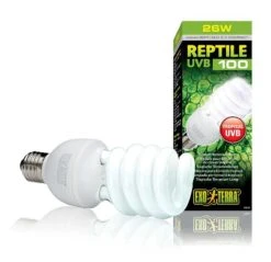 Ampolleta Para Reptiles Tropical UVB 100 -Mascotas Productos Tienda lamparareptil 26w 2