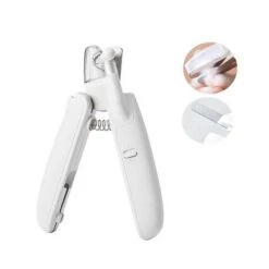 Corta Uñas Con Luz Led Y Lima