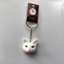 Llavero Gato Blanco