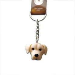 Llavero Labrador Café