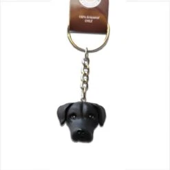 Llavero Labrador Negro