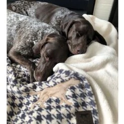 Manta Para Mascotas "Houndstooth" Tall Tails -Mascotas Productos Tienda manta frazada houndstooth 76x102 02