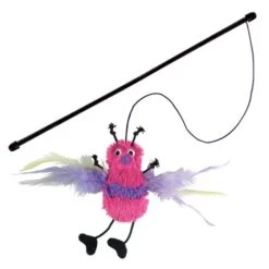 Caña De Pescar KONG Con Peluche -Mascotas Productos Tienda mariposa can a 1 1