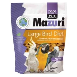 Mazuri Alimento Para Aves Grandes "Large Bird Diet" -Mascotas Productos Tienda mazuri large bird