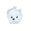 Placa Friends Perro "My Family" West Highland Terrier -Mascotas Productos Tienda mf55 1