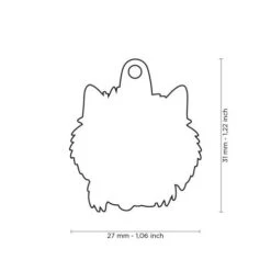 Placa Friends Perro "My Family" West Highland Terrier -Mascotas Productos Tienda mf55 2