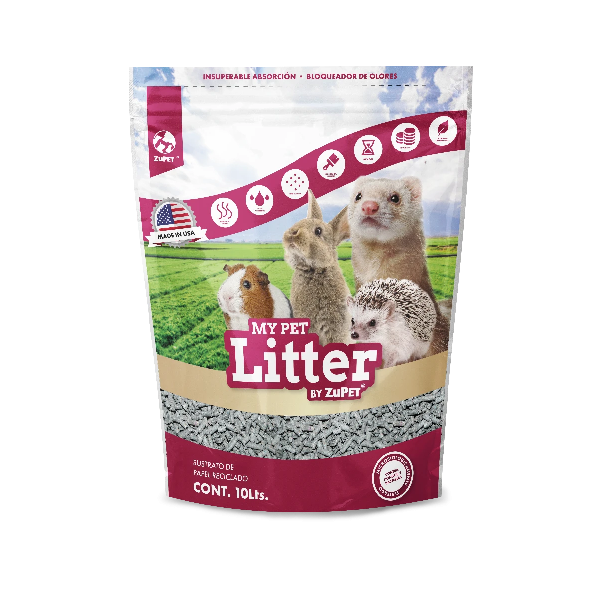 Sustrato De Papel Reciclado "My Pet Litter" 5 Sustrato De Papel Reciclado "My Pet Litter" - Imagen 3