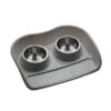 Plato Antideslizante Doble Potty -Mascotas Productos Tienda mps plato doble potty
